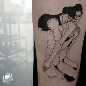 Tatuaje_brazo_pareja_marta_camisani_logia_barcelona 